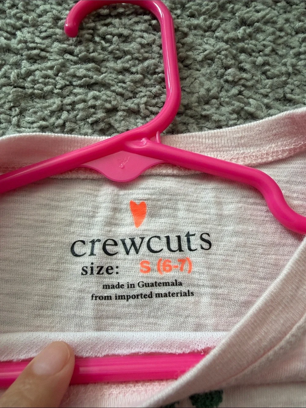 Crewcuts Light Pink Long-Sleeve 'New York' Graphic Tee